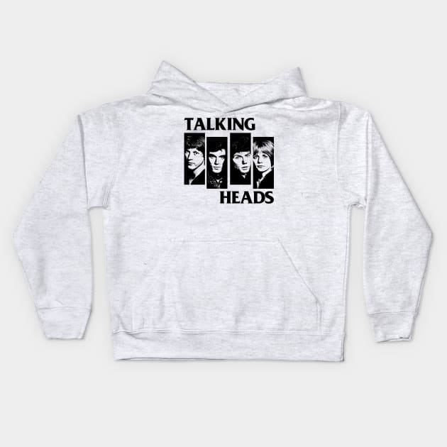 Talking Heads // Original Punksthetic Fan Art Design Kids Hoodie by DankFutura